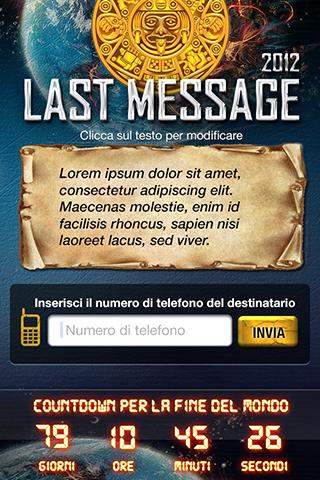 2012 Last Message
